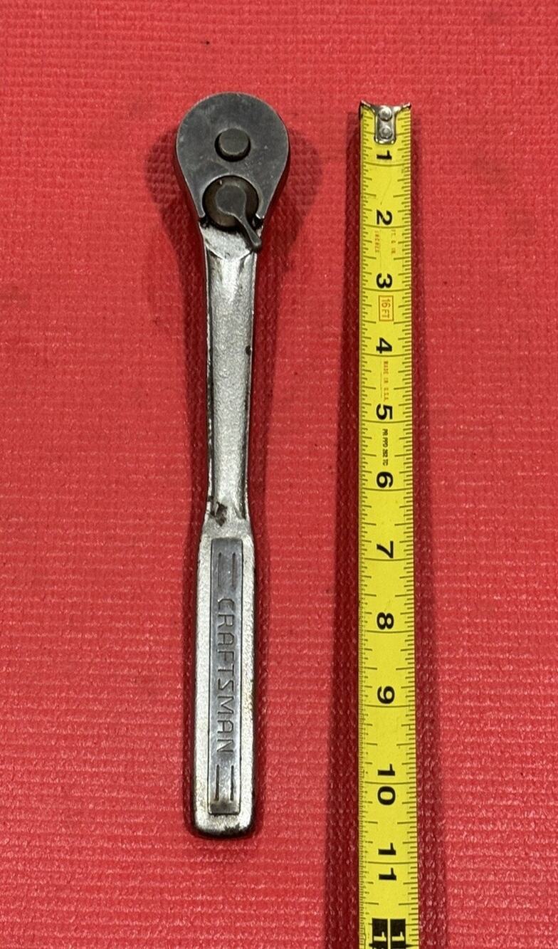 Vintage Craftsman VG- 44985, 1/2" Drive Quick Release Ratchet Made in USA